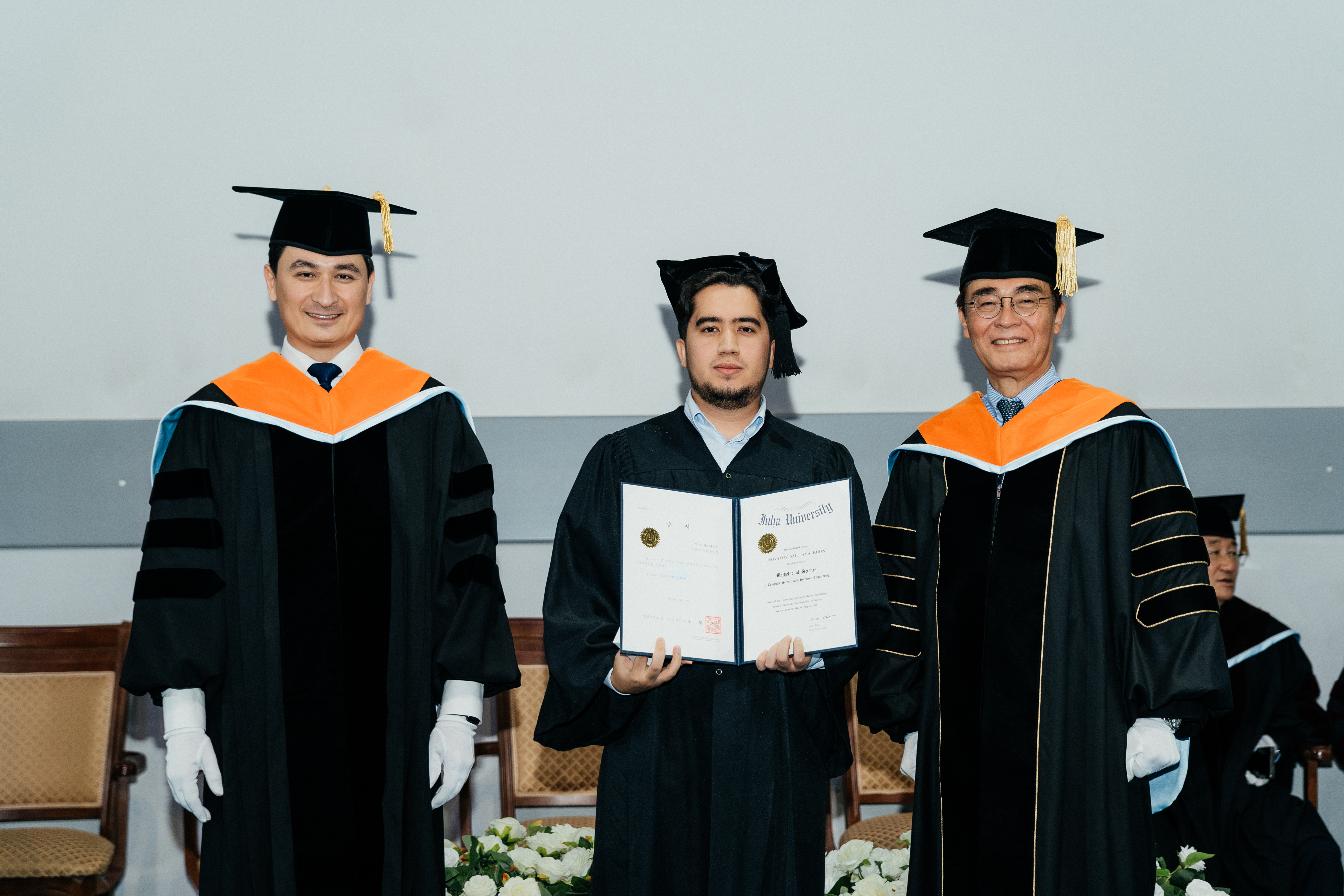 Graduation at Inha University